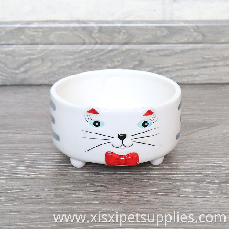 Factory Price Cat Food Bowl Ceramic Bowl For Cats